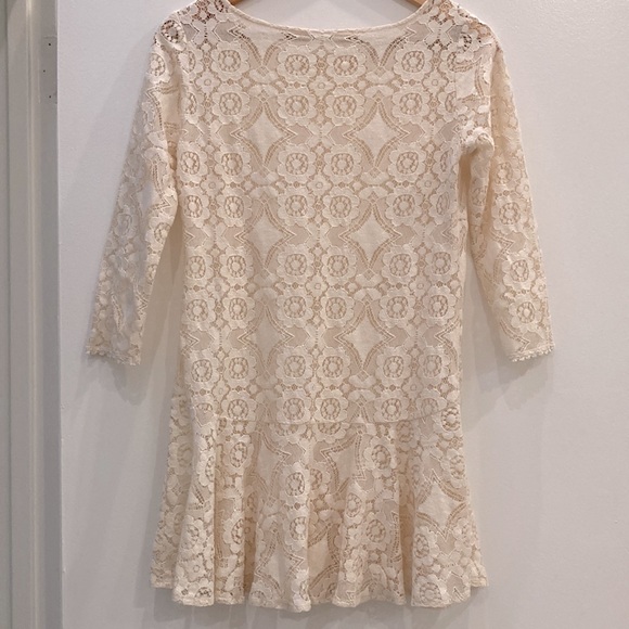 Free People Lace Mini Dress - Picture 4 of 6